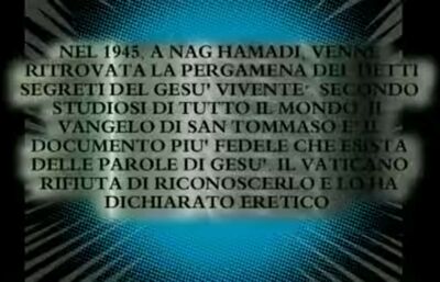  E se un Vangelo dimenticato svelasse i segreti della Chiesa? 