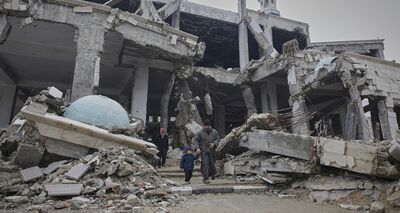  Francia, Germania, Italia e Regno Unito sostengono il piano dei paesi arabi per il futuro della Striscia di Gaza 