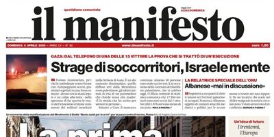  Le prime pagine di oggi 