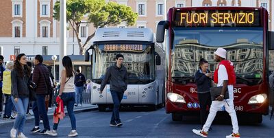  Oggi a Roma c'è uno sciopero di 24 ore del trasporto pubblico locale 
