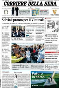  Le prime pagine di oggi 