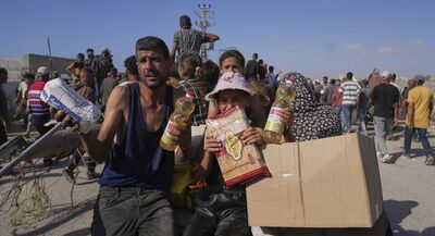  Una giornata alla ricerca di cibo nella Striscia di Gaza 
