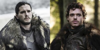  Jon Snow e Robb Stark finalmente di nuovo insieme sul set de Gli Eterni 