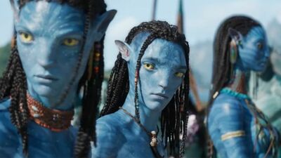  Avatar: Fuoco e Cenere, Lo'ak cavalca Payakan nella prima sbalorditiva foto ufficiale! 