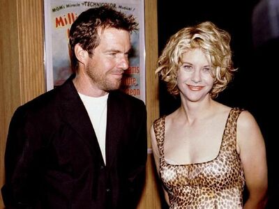  Dennis Quaid: 'La popolarità di Meg Ryan mi ha spinto nel tunnel della droga' 