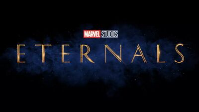  Gli Eterni: Salma Hayek e Kit Harington in una foto dietro le quinte del film Marvel 