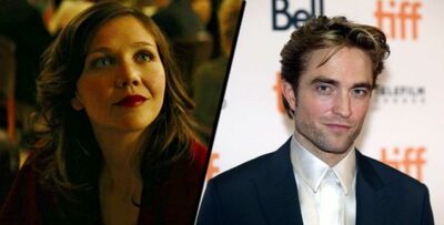  Maggie Gyllenhaal de Il Cavaliere Oscuro entusiasta di Robert Pattinson in The Batman 