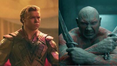  Guardiani della Galassia 3, Will Poulter prese a pugni Bautista! 'Lo colpii in faccia' 