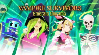  Vampire Survivors: Emerald Diorama e Coop, le novità del DLC gratuito 