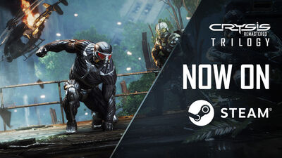  Crysis Remastered Trilogy è disponibile anche su Steam 