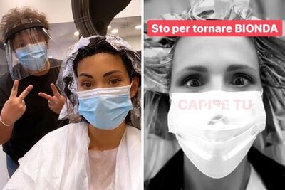 I Vip tornano dal parrucchiere. Nuovi colori e tagli per le donne di casa nostra
