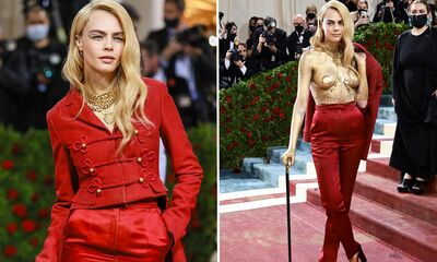  Cara Delevingne topless al Met Gala 2022, Foto e Video 