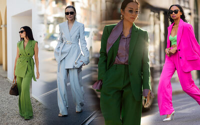  Seconde nozze? Il Trend della stagione è il completo colorato 