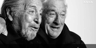  Le due leggende del cinema Robert De Niro e Al Pacino insieme per Moncler 