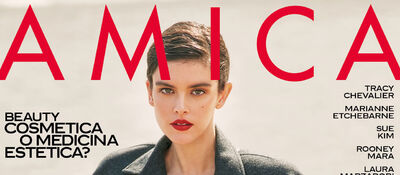  Amica di Ottobre è in edicola! Con un set di pennelli per un make up perfetto 