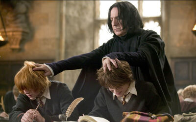  Harry Potter: Alan Rickman a Rupert Grint, Daniel Radcliffe 