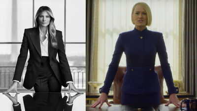  La foto Melania Trump e la suggestione 'House of Cards' 