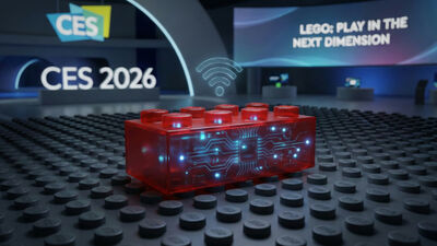  Non smartphone né gadget: LEGO arriva alla più grande fiera di tecnologia con qualcosa di diverso 