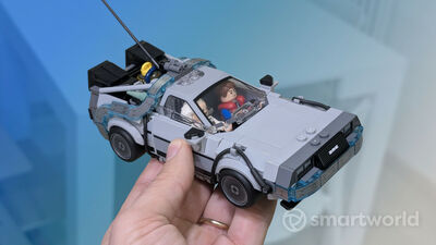  Costa poco, è piccola, ma questa DeLorean LEGO è fatta meglio di quanto immagini 