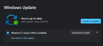  Microsoft si appresta a completare il roll-out di Windows 11 24H2 