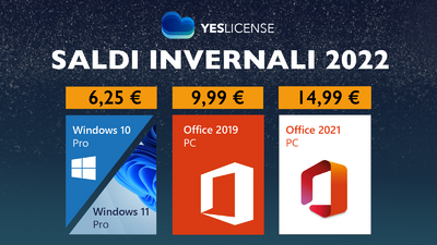  Yeslicense: Product Key usati di Windows e Office da 5,99€! 