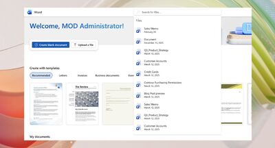  Ora potete cercare i vostri documenti più facilmente su Word, Excel e PowerPoint 