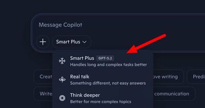 Il supporto a GPT-5.2 in fase di rilascio su Copilot 