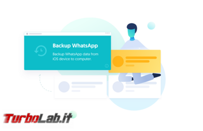  Eseguire il backup dei messaggi di WhatsApp su PC Windows/Mac da iPhone 