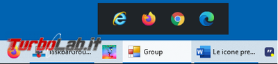  Come Creare delle raccolte di collegamenti nella barra delle applicazioni con Taskbar Groups 