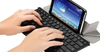  Usare una tastiera portatile per Smartphone e Tablet 