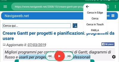  TTS su Android, sintesi vocale e lettura di testi e pagine web 