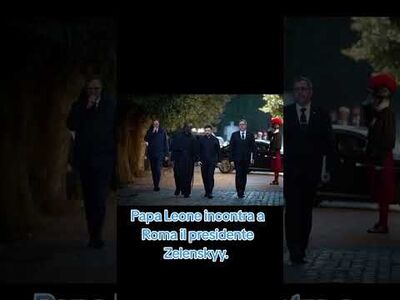  #Roma #PapaLeone incontra #zelenskyy 