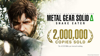  METAL GEAR SOLID Δ: SNAKE EATER supera 2 milioni di copie vendute in tutto il mondo 