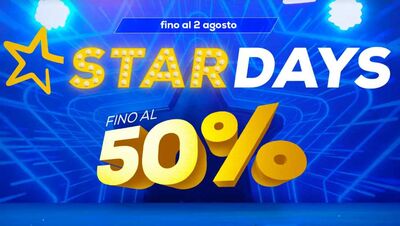  Da Euronics ci sono gli Star Days: Sconti fino al 50% per pochi giorni 