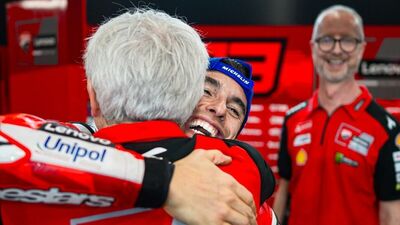  MotoGP 2025. Gp del Qatar. Gigi Dall'Igna dopo il Qatar: Marc Marquez impareggiabile, soddisfatto di Pecco Bagnaia
