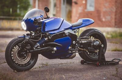  Hey, ma quella strana Cafe Racer é una Yamaha di vecchia conoscenza! - News - Moto. it 