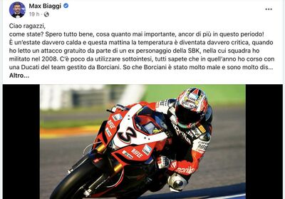 Ecco perchà© la dichiarazione-choc di Max Biaggi su Ducati ha fatto esplodere i social - Superbike