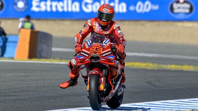  MotoGP 2025. GP di Spagna a Jerez. La sprint è di Marc Marquez, secondo Alex e terzo Pecco Bagnaia, caduto Fabio Quartararo [Risultati]