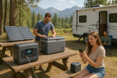  Come Scegliere una Centrale Elettrica Portatile per il Campeggio 