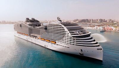  MSC World Europa: battezzata la nave da crociera più green al mondo 