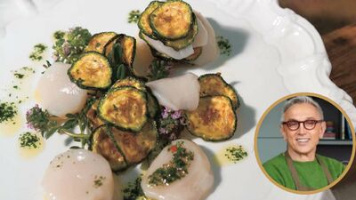  Zucchine alla scapece con capesante di Bruno Barbieri: sono eccezionali 