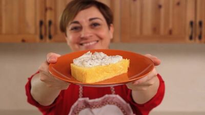  Tronchetto di Polenta con cuore morbido, il piatto unico di Benedetta Rossi 