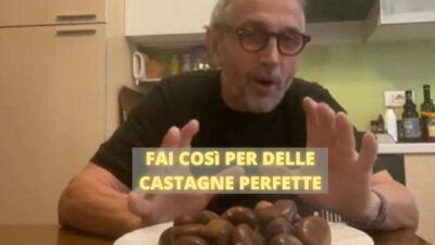  Come cucinare le castagne, il segreto svelato da Chef Bruno Barbieri 