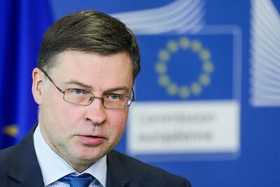  Recovery Plan: per Dombrovskis piano italiano non deve essere fermato da crisi governo 