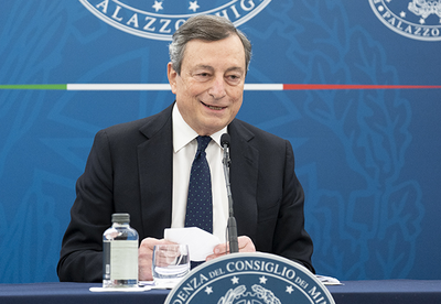  Mario Draghi: economia in ripresa, avanti con riforme e obbligo vaccinale 