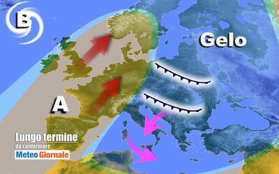  Meteo Italia al 1 febbraio: FREDDO intenso, NEVE 