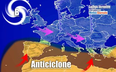  Meteo Italia al 20 febbraio: il ritorno del BRUTTO TEMPO 