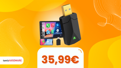  Libera la tua auto dai cavi con questo adattatore CarPlay e Android Auto, oggi con Doppio Sconto! 