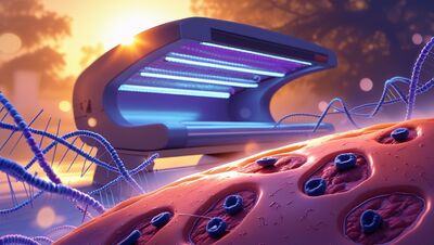  Altro che sole: i lettini UV devastano il DNA cutaneo 