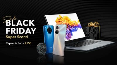  Black Friday Honor, le imperdibili offerte sui prodotti tech del brand 